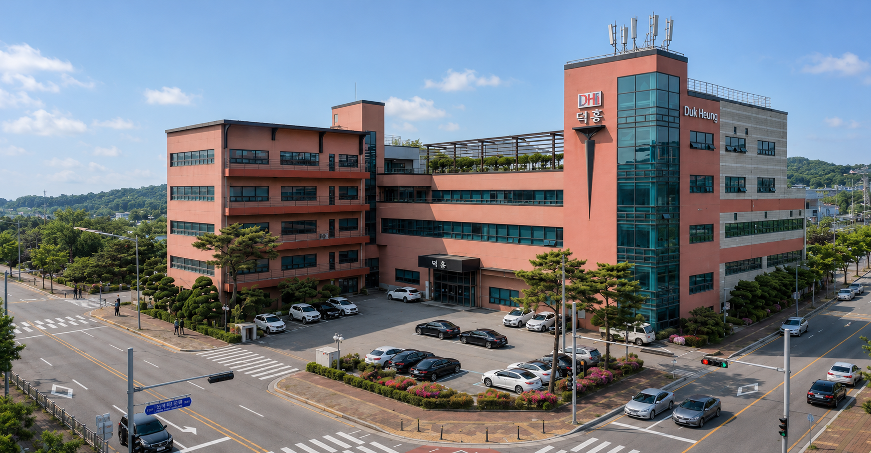 덕흥엔지니어링 수원 사업장 외관