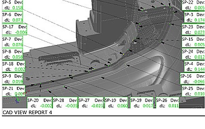 CAD View Report Detail